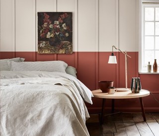 tuscan_red_french_grey_bedroom